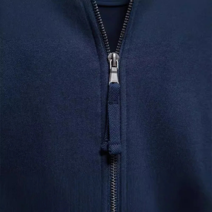 Men's Slim Fit Cotton Zip Jacket Casual Wear