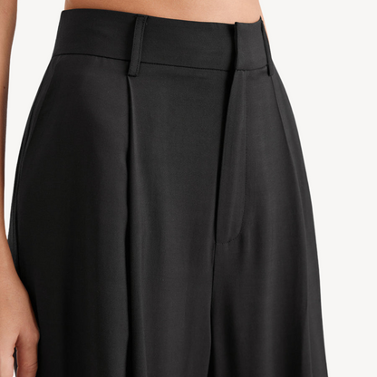 Ladies Comfortable Flowy Wide Leg Trousers