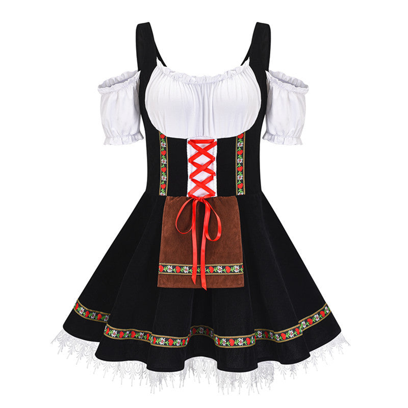 Funny Plus Size Beer Girl Costume Dress