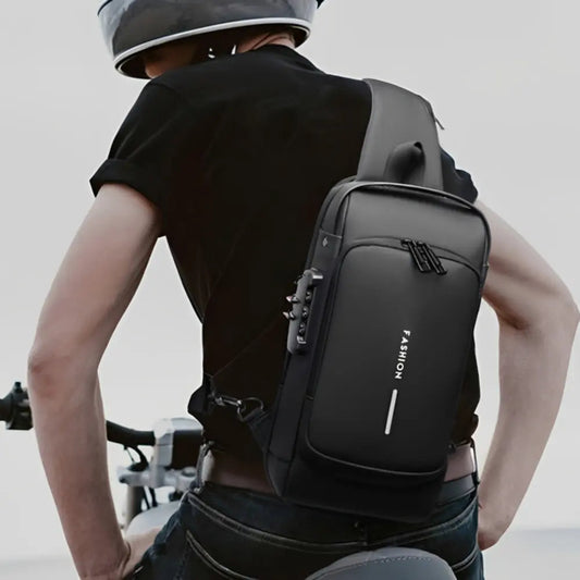 Waterproof Anti-Theft Crossbody Bag for Men