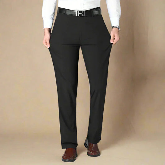 Comfortable Fit Mens Stretch Trousers - OutfitLondon