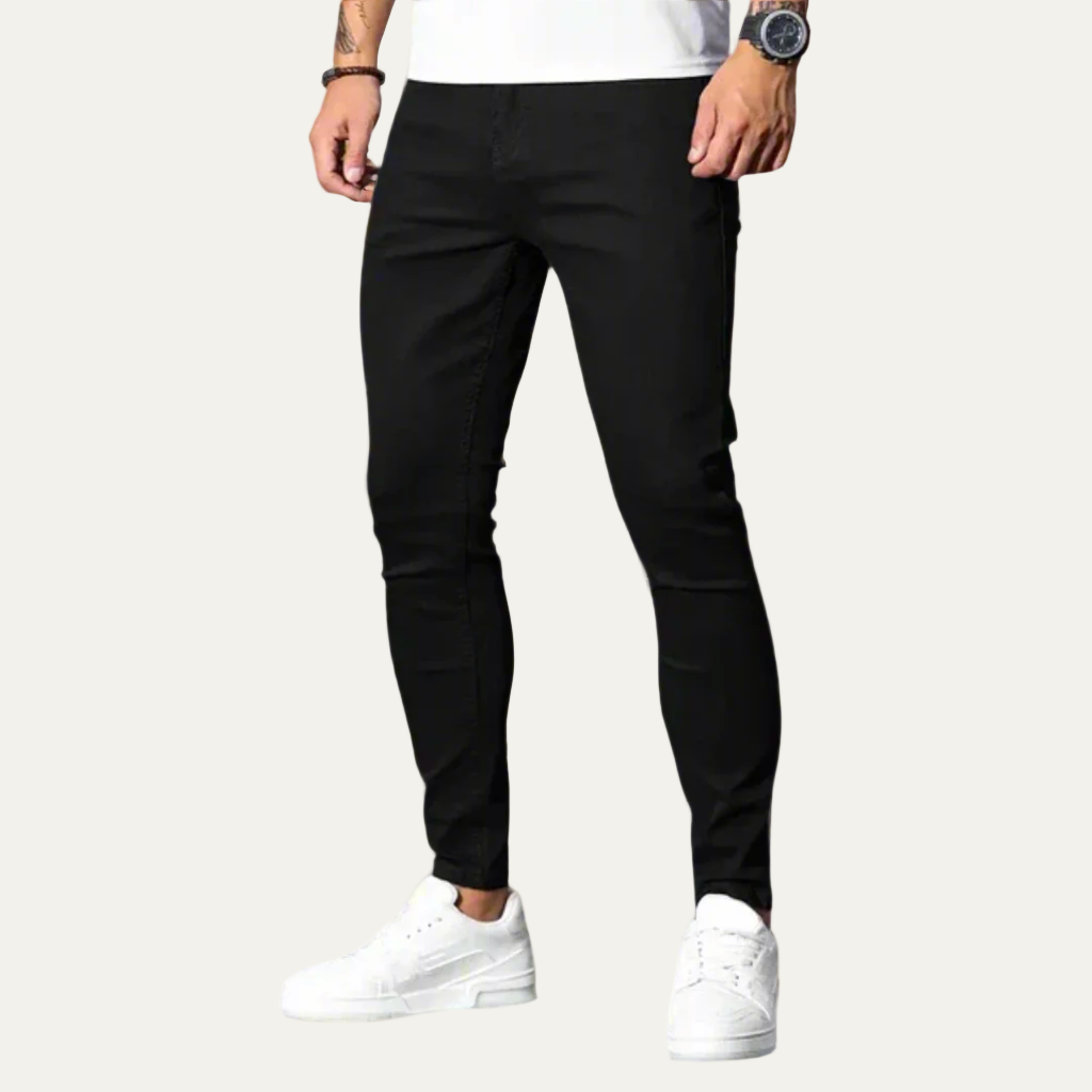Men's Slim Fit Narrow Leg Pants - OutfitLondon