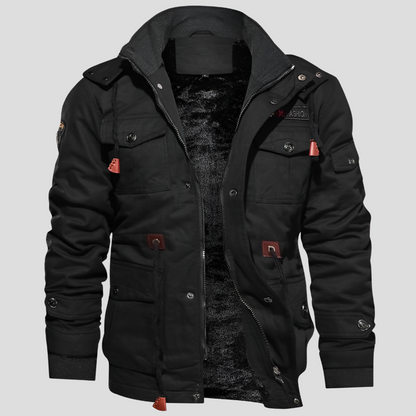 Durable Water Resistant Mens Coat - OutfitLondon