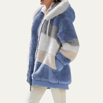 Soft Women's Plush Fleece Coat