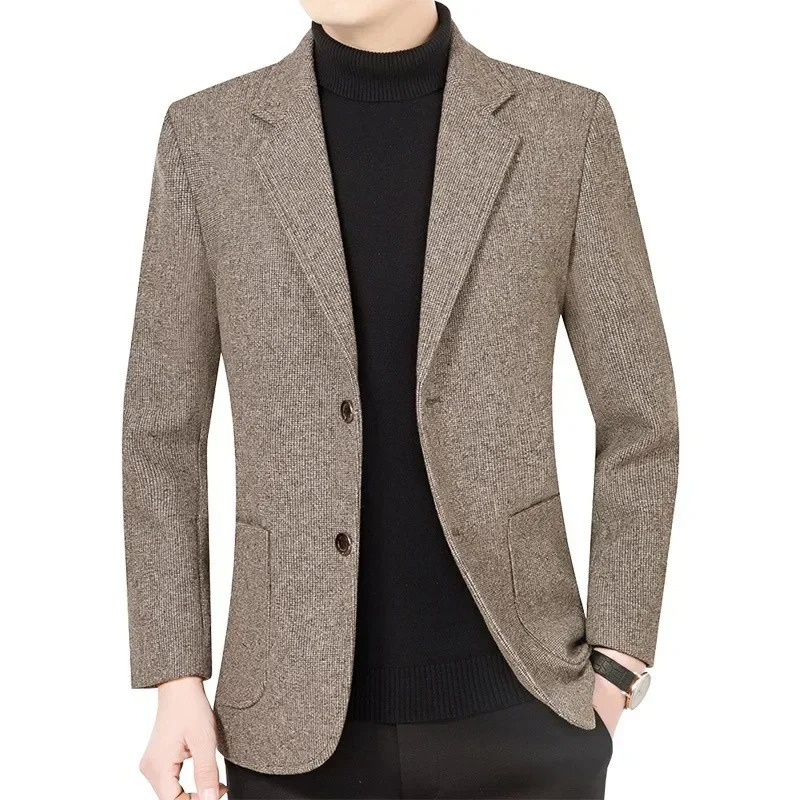 Luxury Mens Velvet Blazer Jacket