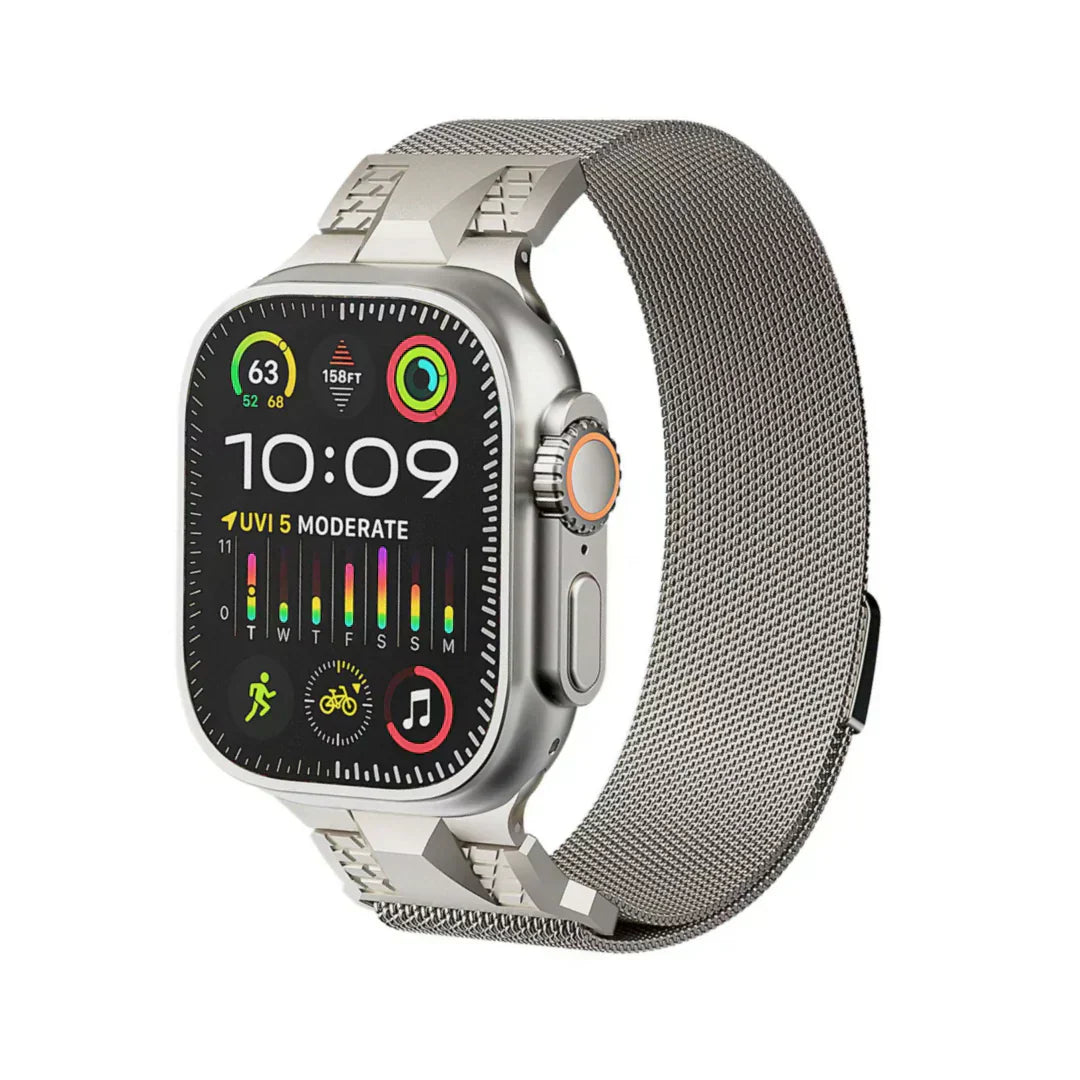Strong Adjustable Apple Watch Metal Band