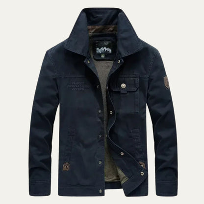 Rugged Outdoor Cargo Jacket For Men - OutfitLondon