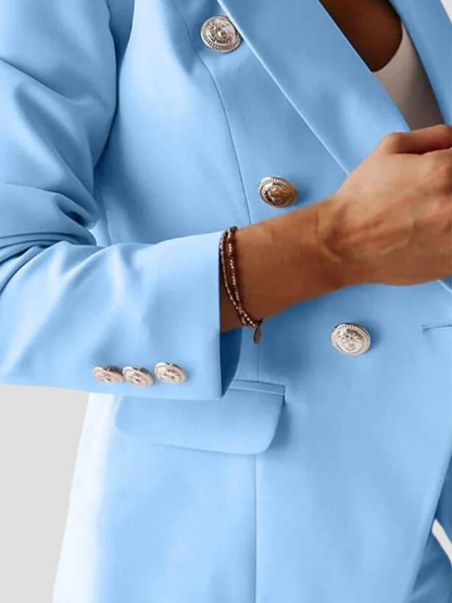 Classic 2-Piece Suit | Chic Jacket And Trousers