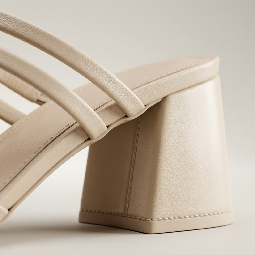 Ladies High Heel Open Toe Ankle Strap Sandals