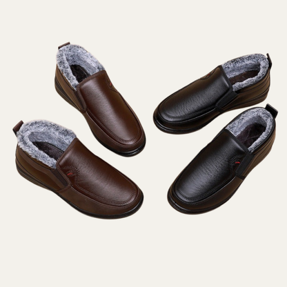 Warm Insulated Slip On Snow Boots For Men