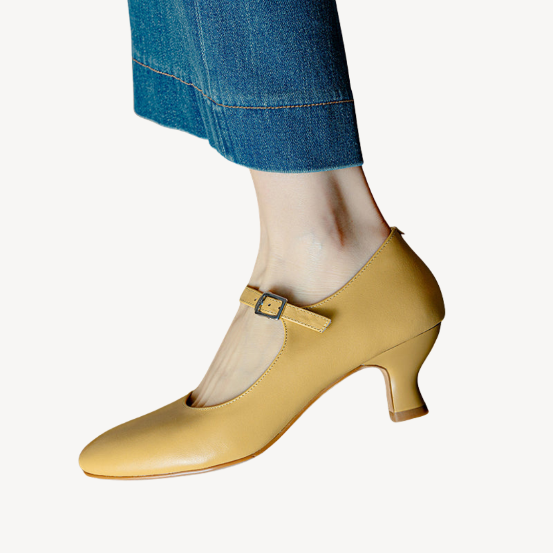 Comfortable Low Heel Mary Jane Shoes