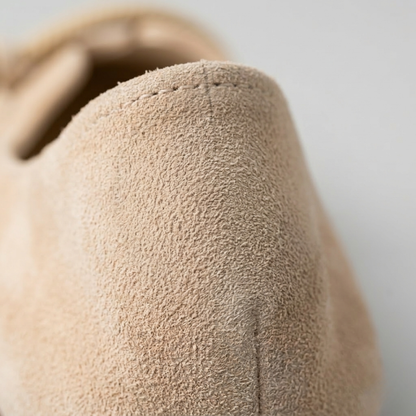 Soft Leather Slip On Ballet Flat Shoes for Women