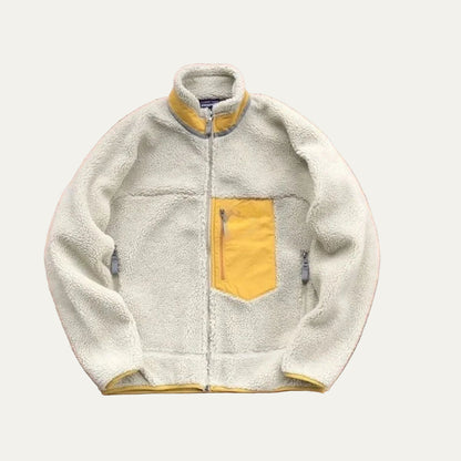 Men's Soft Plush Fleece Zip Up Jacket