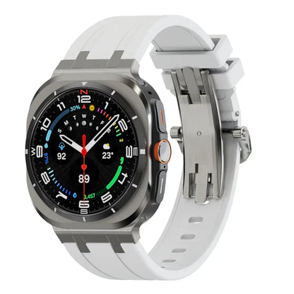 Colorful Butterfly Clasp Soft Strap For Samsung Watch