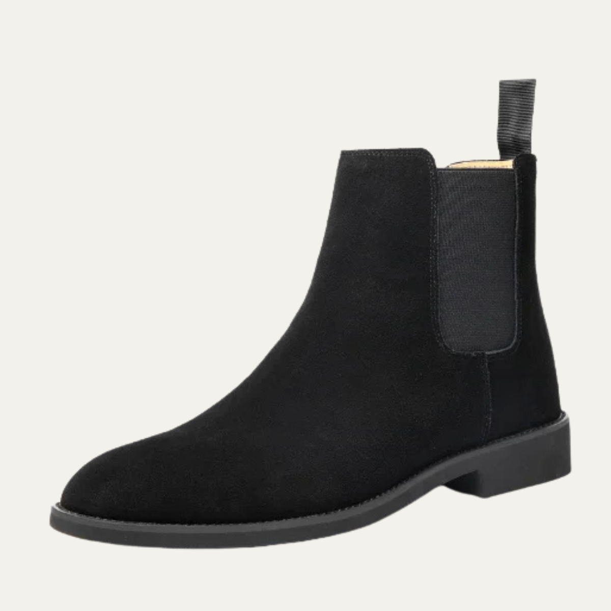 Stylish Men's Brown Suede Chelsea Boots