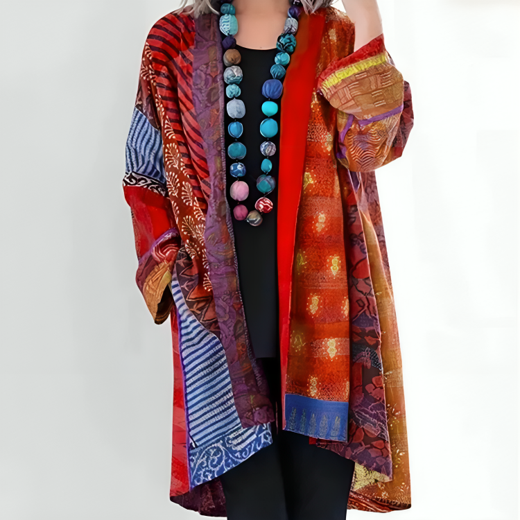 Elegant Women's Maxi Cardigan Dress