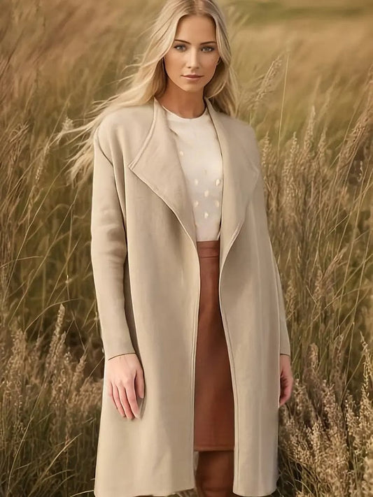 Warm Ladies Fall Parka Coat - OutfitLondon