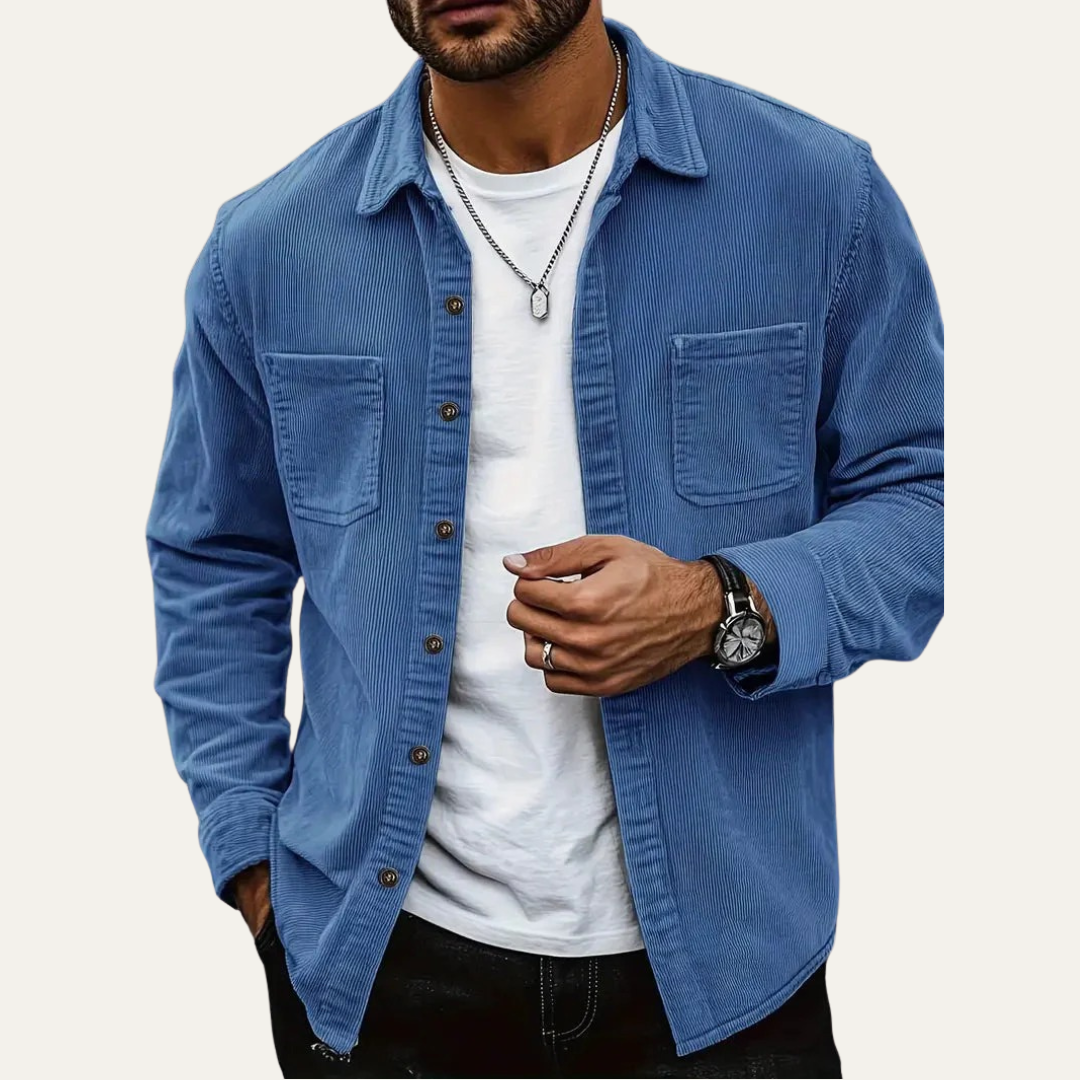 Rugged Corduroy Jacket for Men