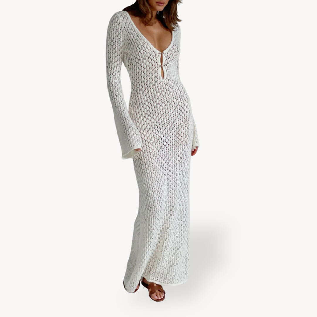 Soft Lightweight Beach Maxi Dress for Women - OutfitLondon