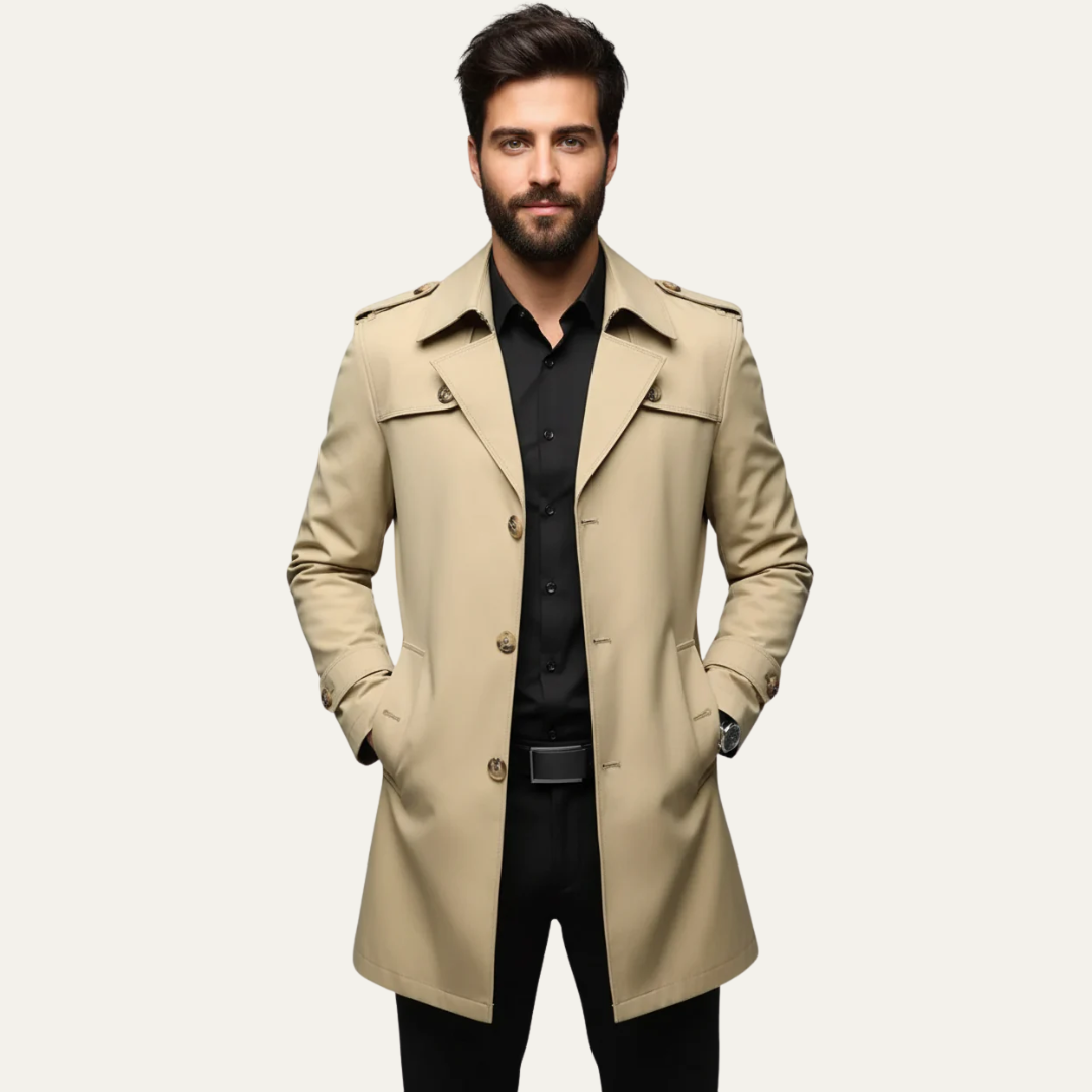 Men's Traditional Waterproof Short Coat