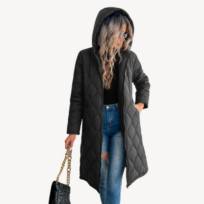 Ladies' Faux Fur Parka Jacket Coat