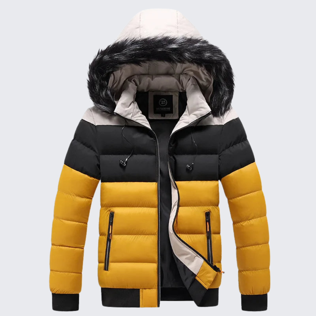 Warm Faux Fur Winter Parka Coat - OutfitLondon