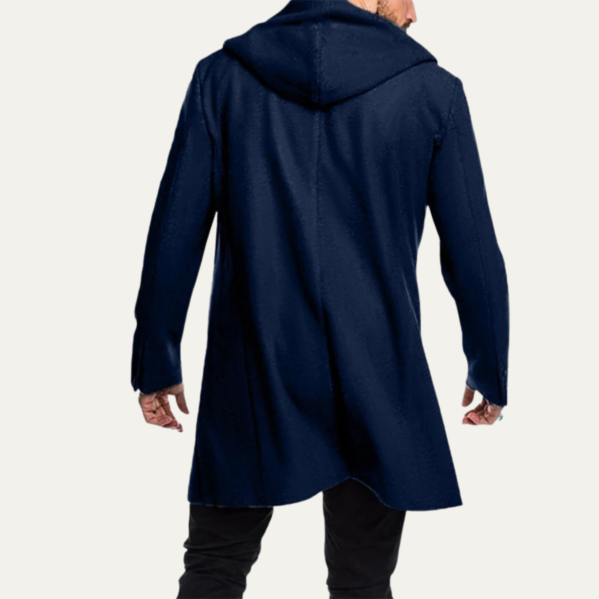 Classic Navy Mens Wool Pea Coat