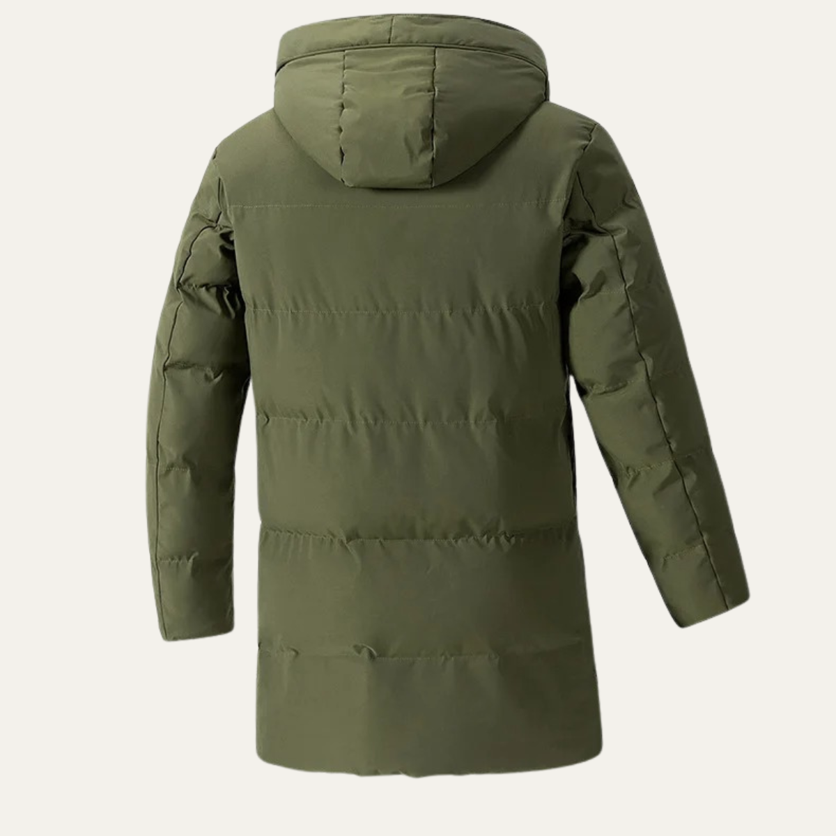 Warm Men's insulated Long Parka Winter Coat