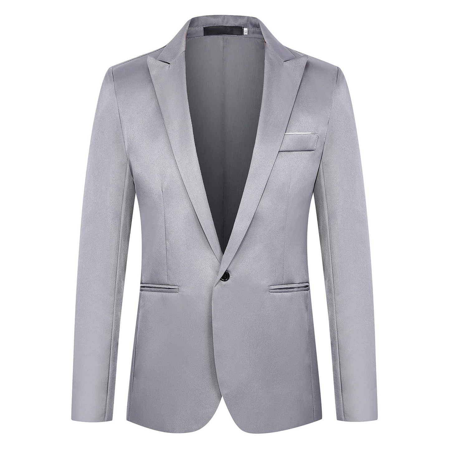 Slim Fit One Button Mens Jacket