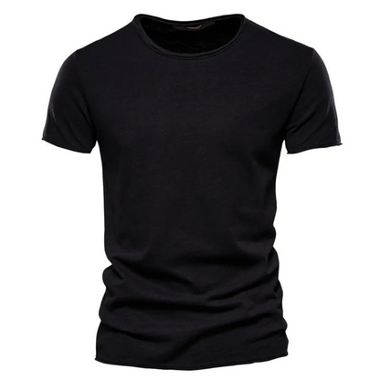 Men's Comfortable Moisture Wicking Slim Fit Cotton Tee