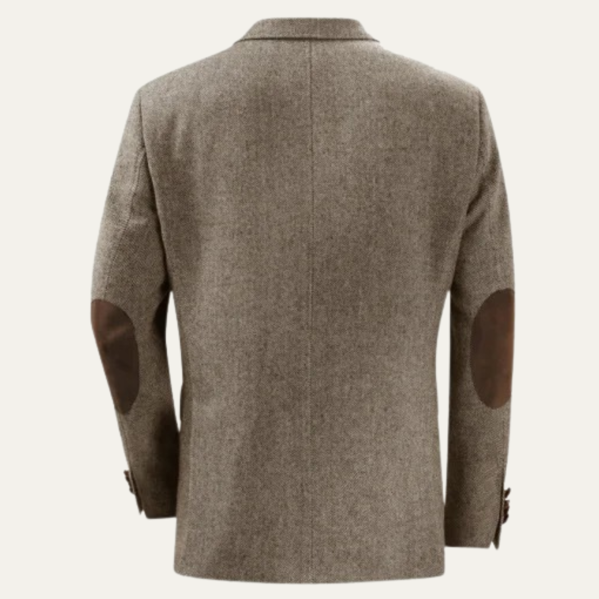 Classic Men's Tweed Wool Blazer Jacket