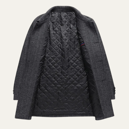 Timeless Mens Tailored Overcoat