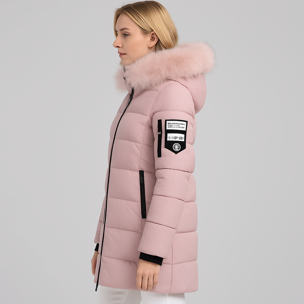 Warm Oversized Puffer Coat for Women