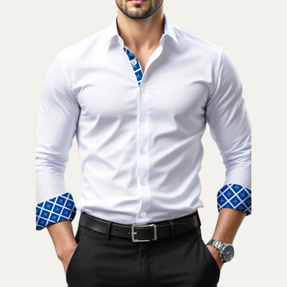 Classic Men's Slim Fit Dress Shirt