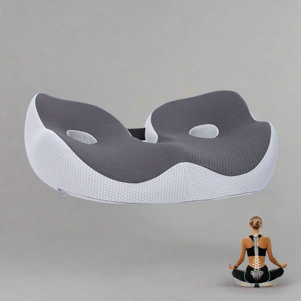 Orthopedic Memory Foam Back Cushion for Pain Relief