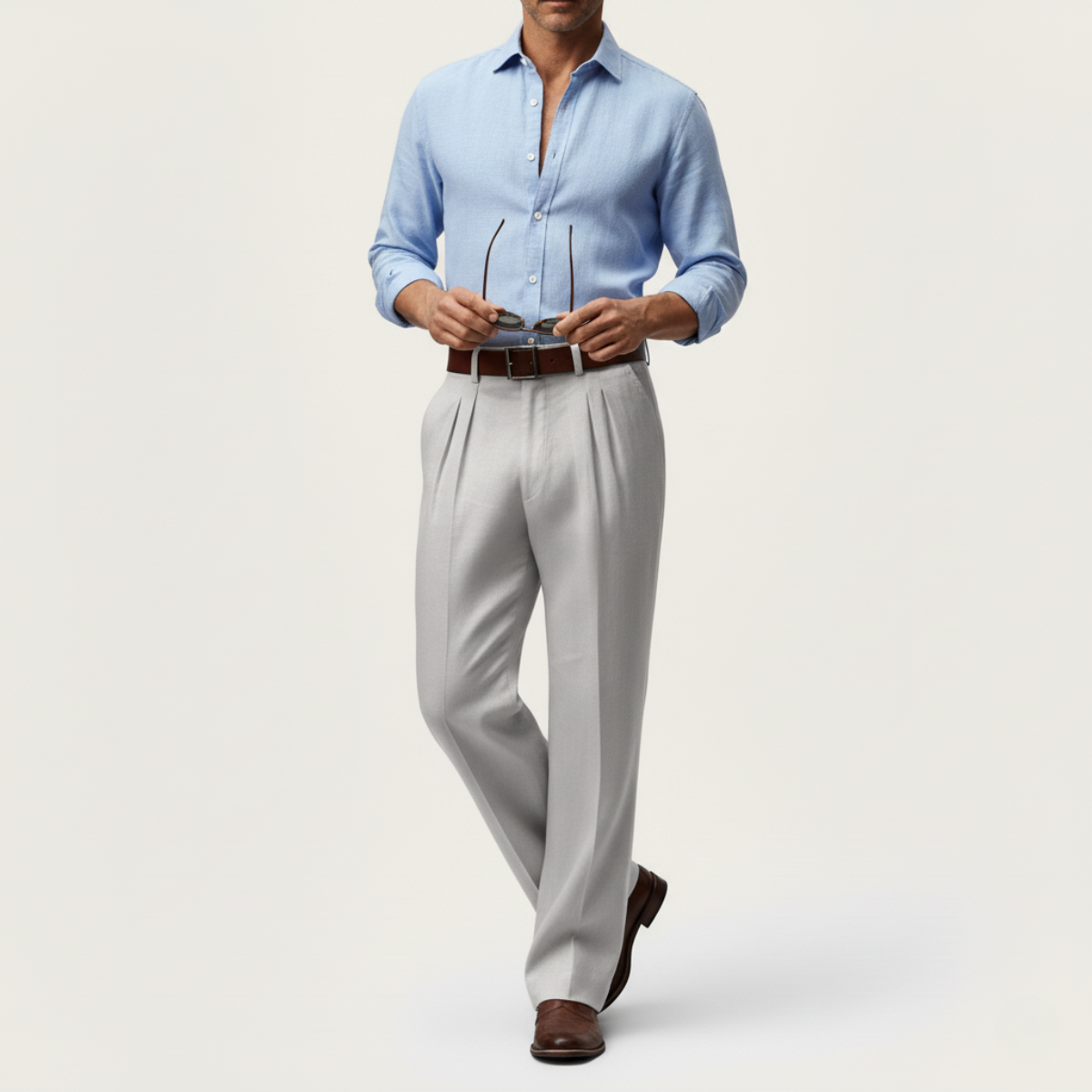 Breathable Linen Summer Pants for Men