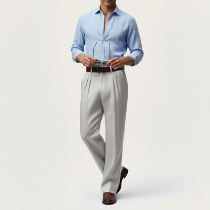 Breathable Linen Summer Pants for Men