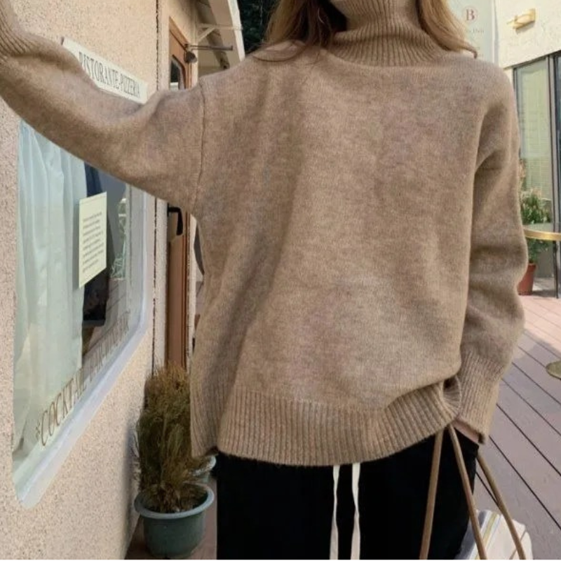 Soft Women's Large Warm Winter Sweater