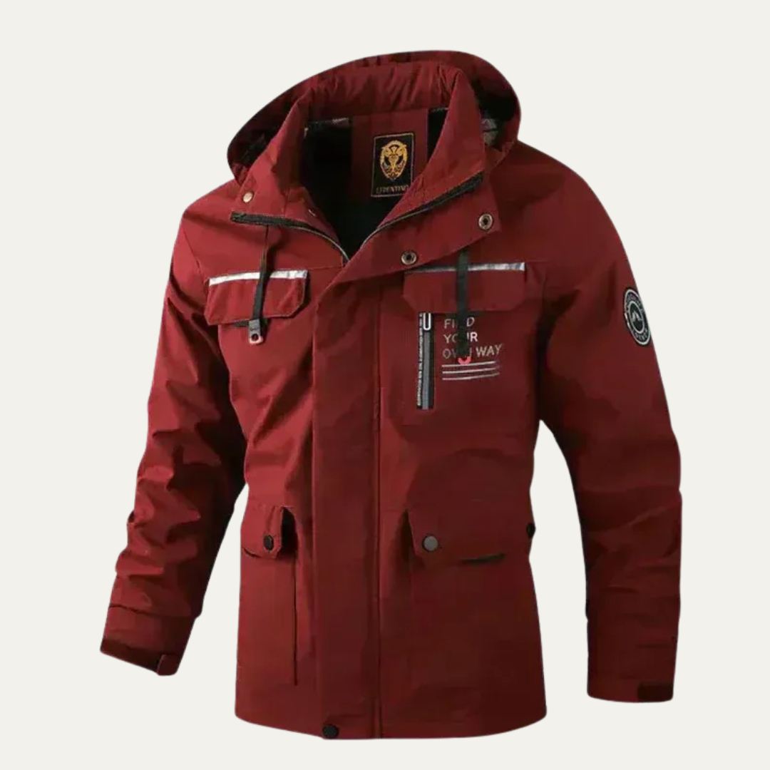 Waterproof Men's Outdoor Adventure Parka Coat