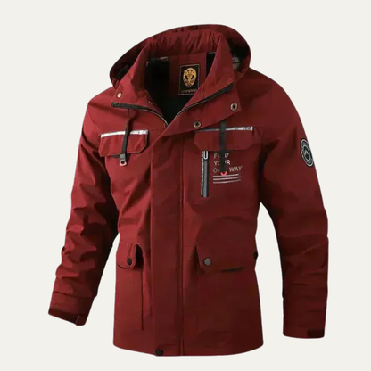 Waterproof Men's Outdoor Adventure Parka Coat