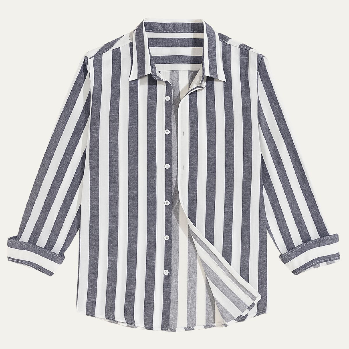 Classic Stripe Men's Casual Shirt