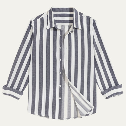 Classic Stripe Men's Casual Shirt