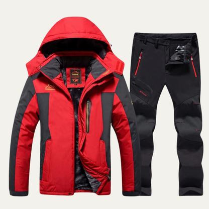 Waterproof Hiking Jacket and Pants Set for Men