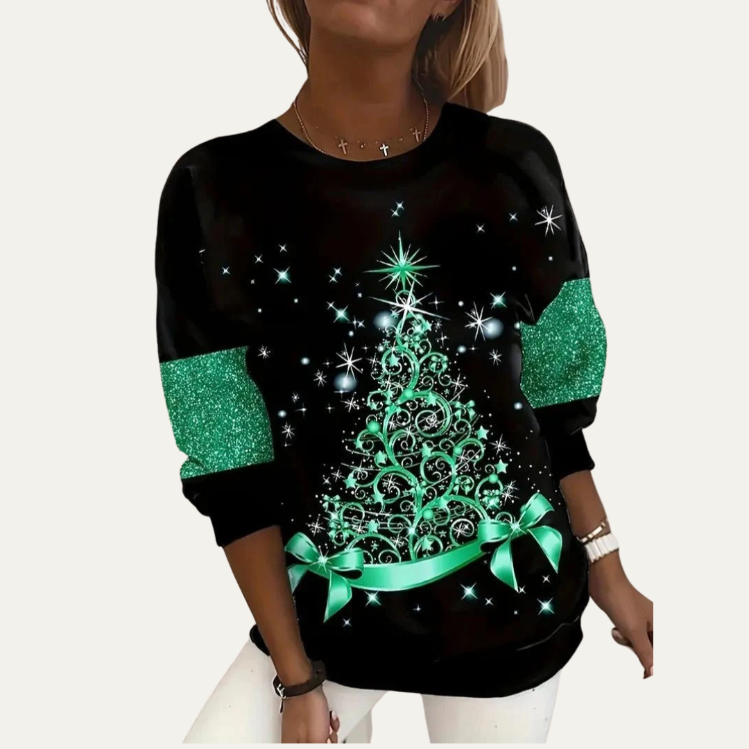 Festive Holiday Women's Christmas Sweater