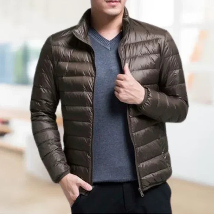 Quilted Padded Mens Coat
