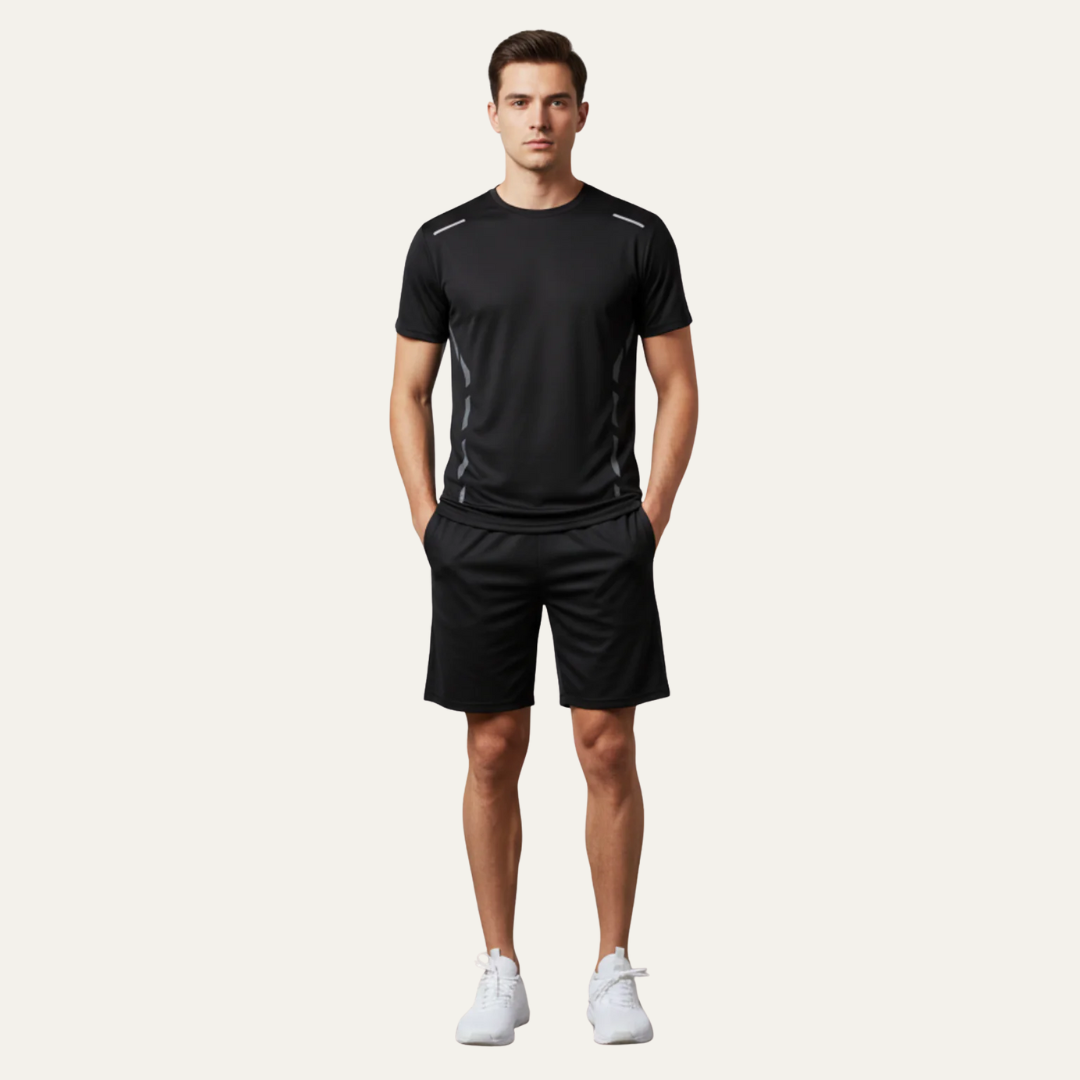 Men's High Visibility Sports Clothing Set