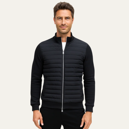 Rugged Men's Sherpa Lined Denim Jacket - OutfitLondon