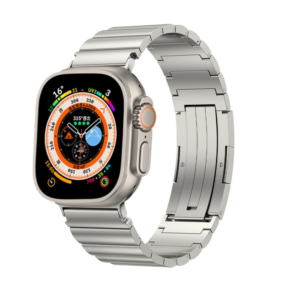 Silver Sport Apple Watch Strap - OutfitLondon