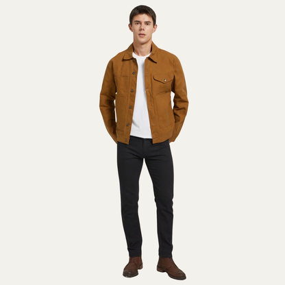 Classic Mens Vintage Canvas Ranch Jacket