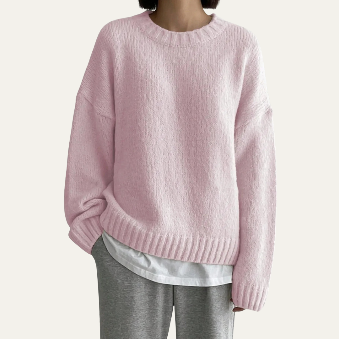 Soft Relaxed Fit Women's Knit Sweater